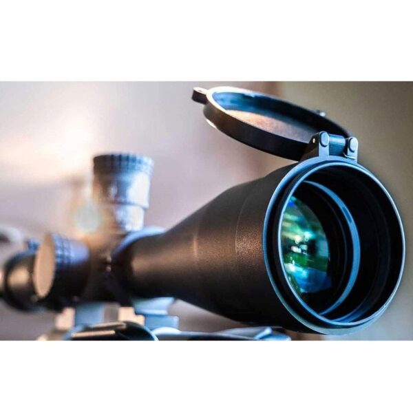 Huskemaw Flip-Up Scope Caps (5-20x50 Blue Diamond) - Image 2