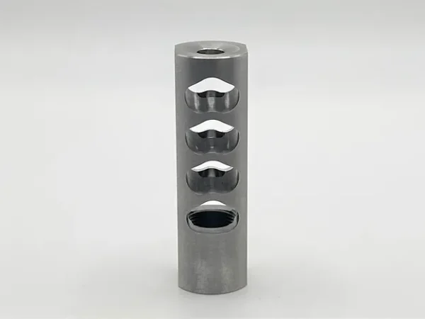 Axis Works 4 Port 1/2-28 Self-Timer Muzzle Brake (30 Cal or 6.5 Cal) - Image 2