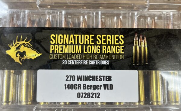 Best of the West 270 Winchester 140gr Berger VLD